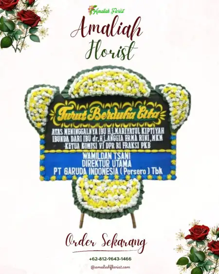 Papan Bunga Duka Pronojiwo